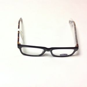 New America Eyeglasses Black One Size USA Made